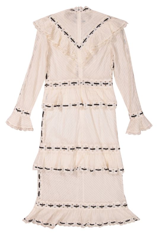 Zimmerman White Tiered Dress