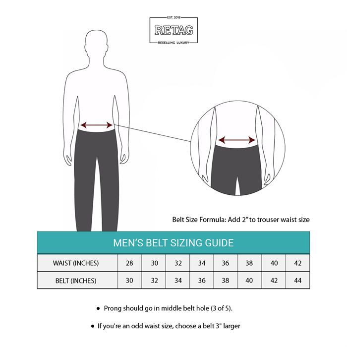 Hermes Belt Size Chart