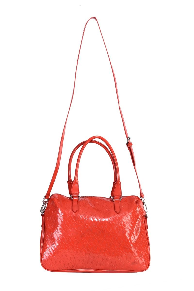 Armani Jeans Double Buckle Shoulder Bag red Size: One Size : Amazon.sg:  Fashion