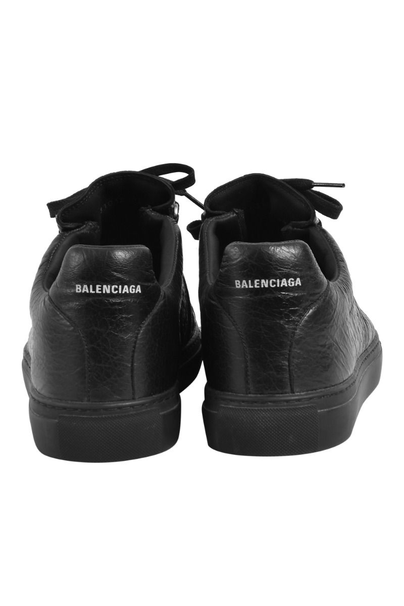 Balenciaga Arena Creased Leather Sneakers