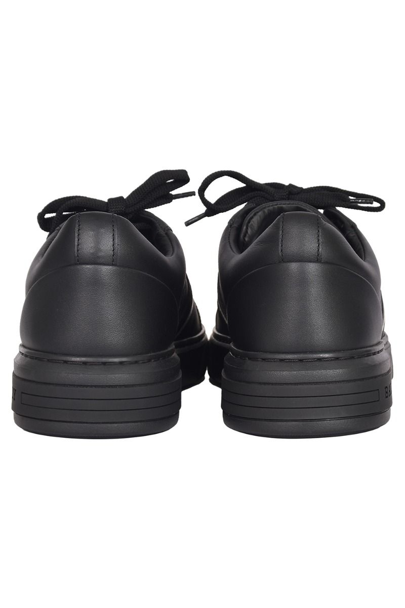 Bally Orivel Leather Sneakers in Black for Men | Lyst