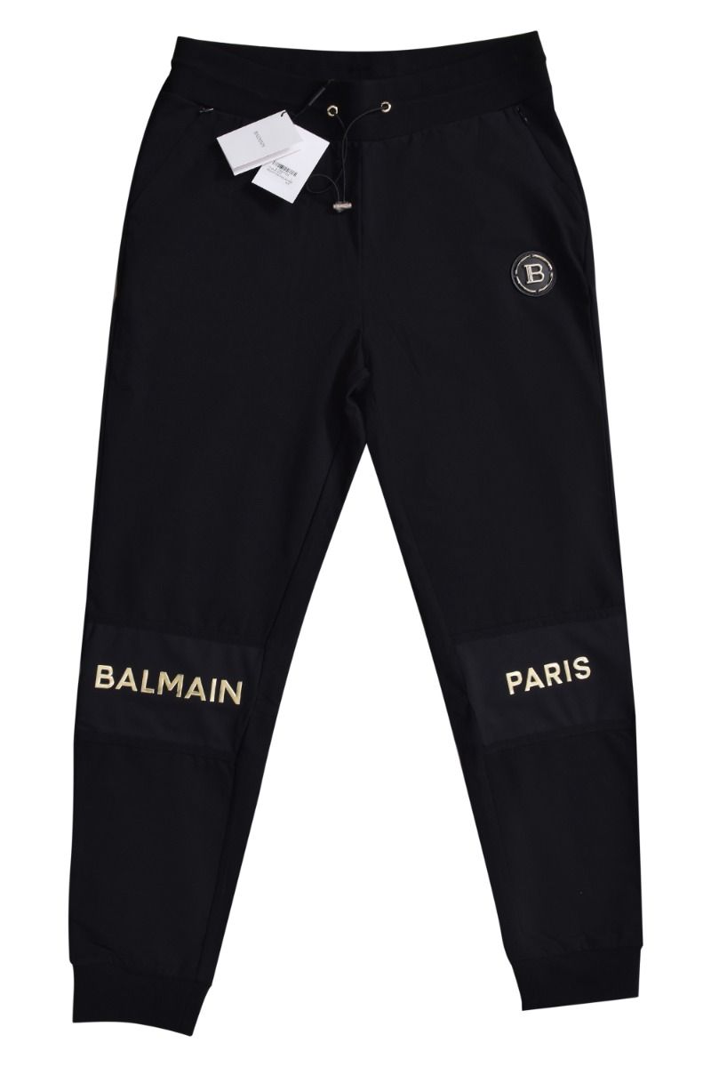 Balmain reflective-detail Drawstring Track Pants - Farfetch