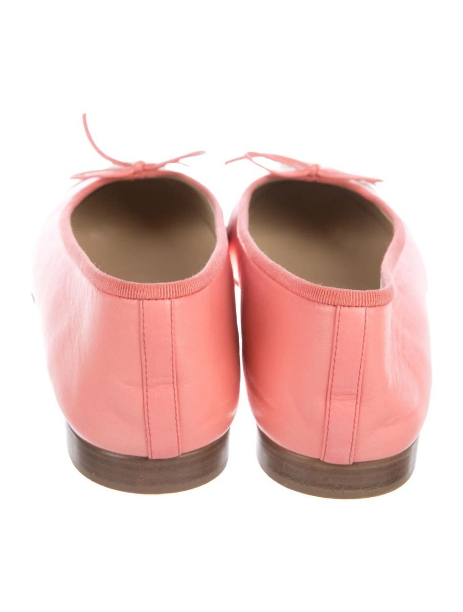 Chanel Coco Jazz Leather Ballerina Flats