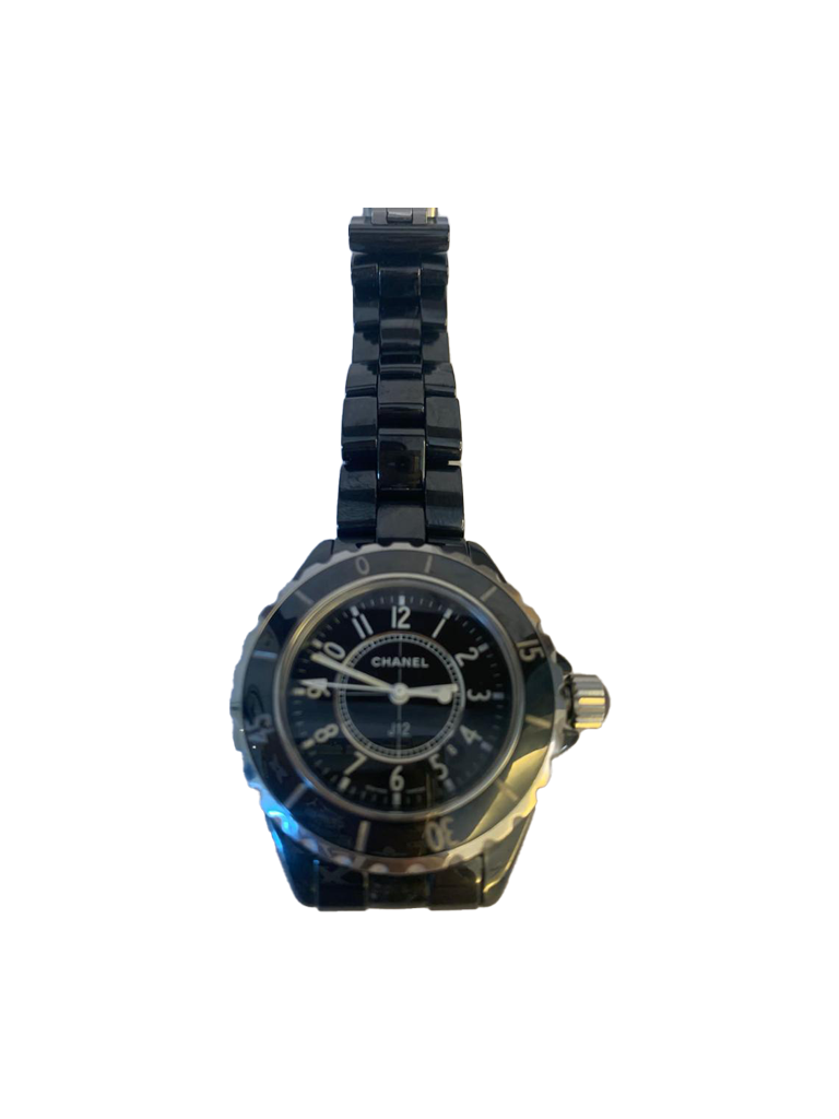 Reloj chanel sale j12 negro original