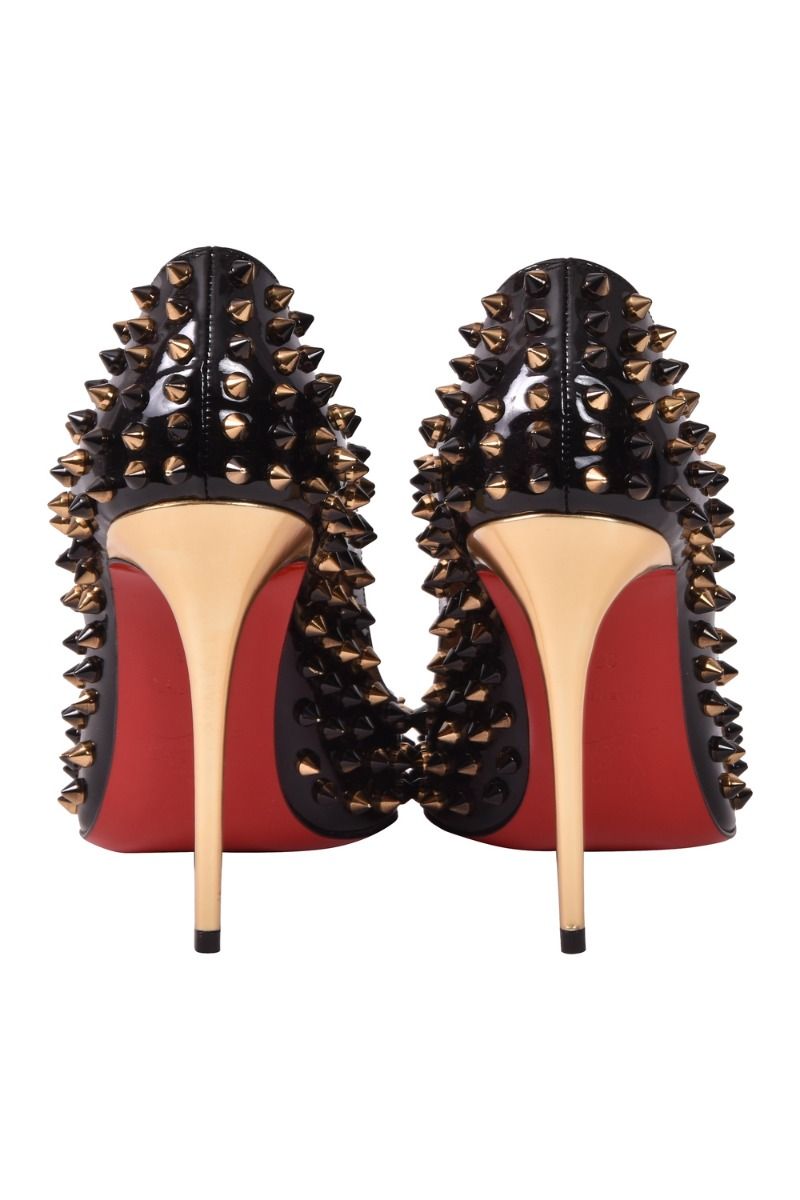 Louboutin studded heels cheap