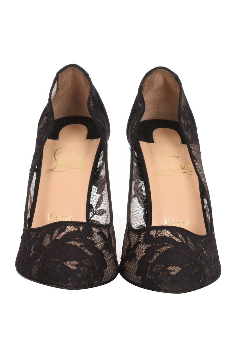 Christian Louboutin Lace Dorissima Pumps