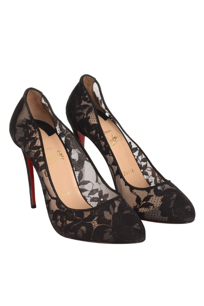 Louboutin sliders womens sales
