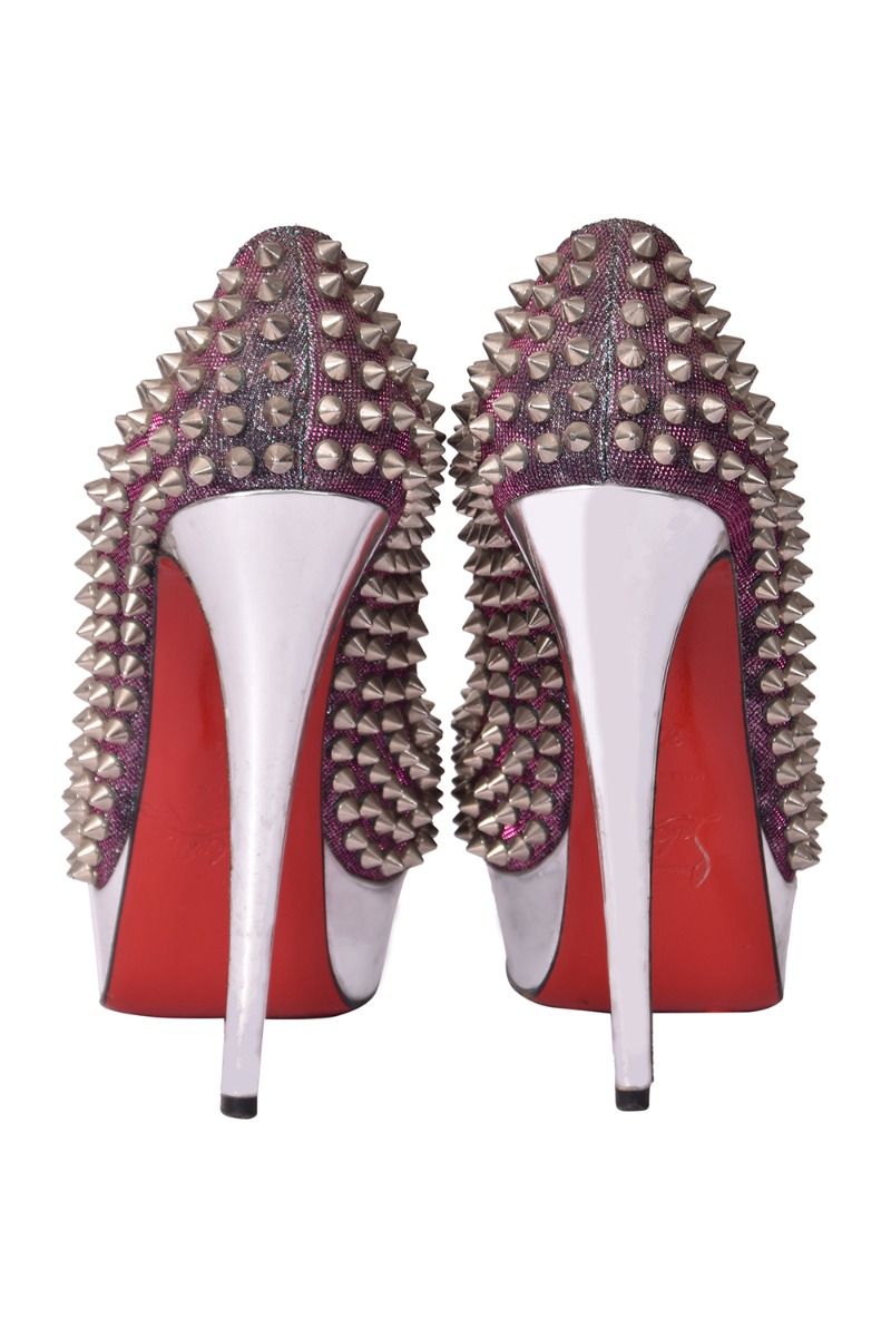 Louboutin peep toe sale pumps