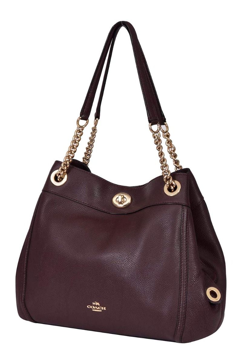 Oxblood shoulder discount bag