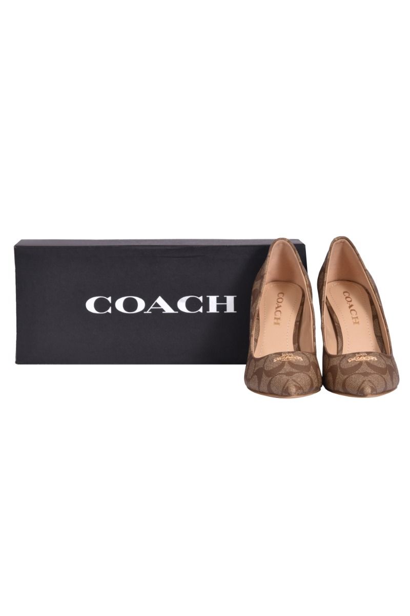 Coach shop signature pumps