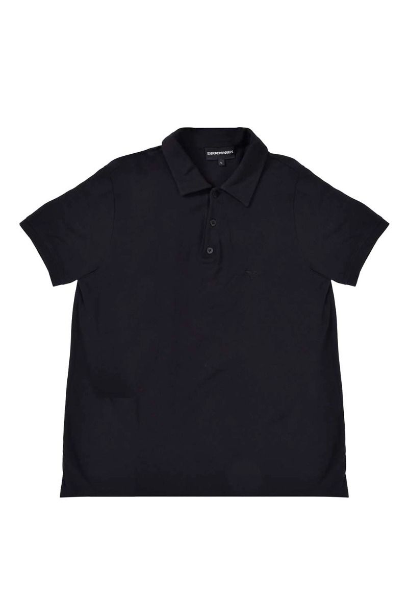 Emporio Armani Black Polo T Shirt