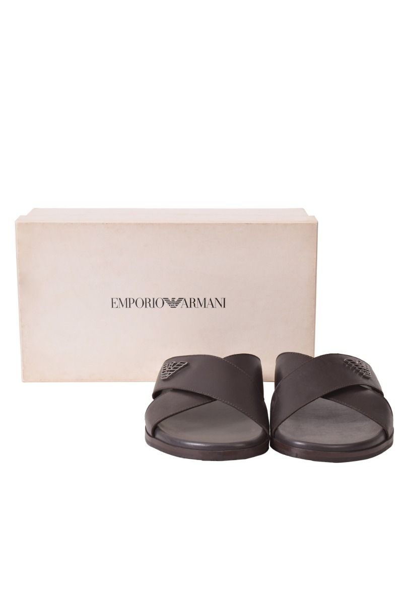 Armani best sale sliders sale