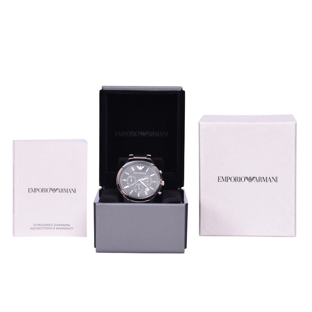 Emporio Armani Men's Chronograph Stainless Steel Bracelet Watch (Model:  AR11541) - ShopStyle