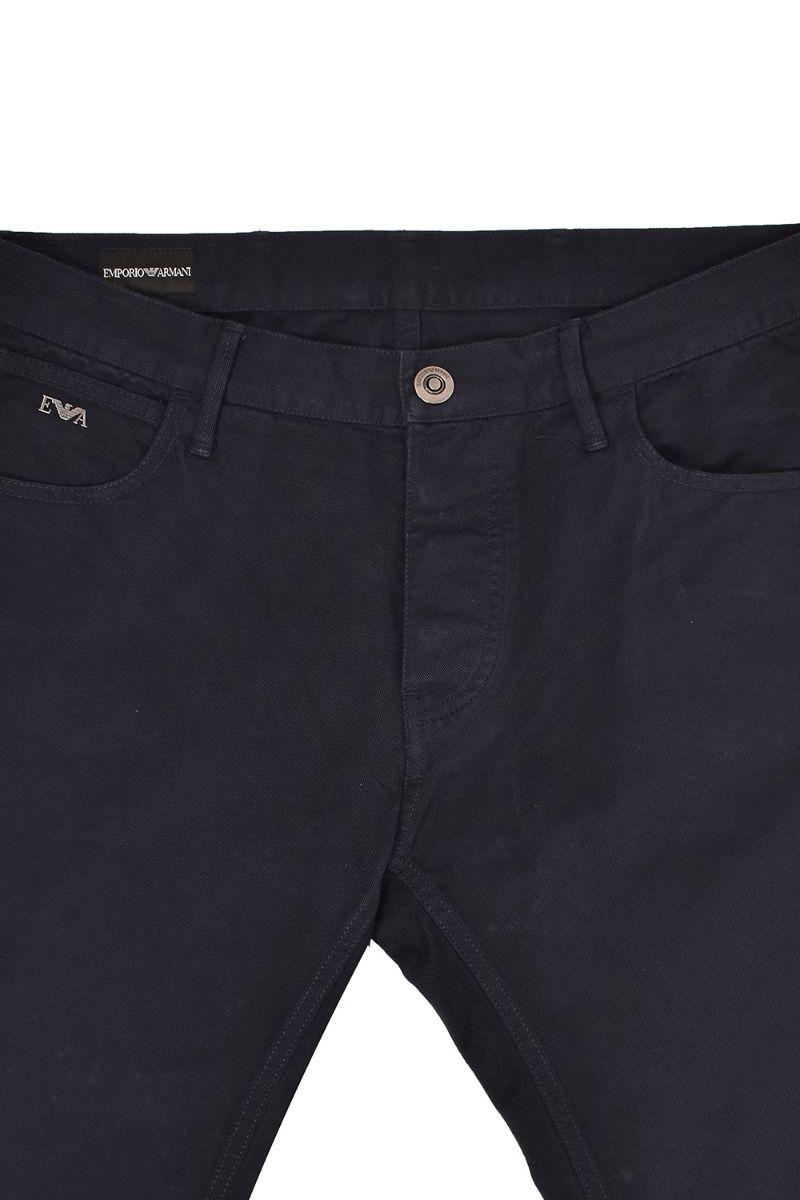 Armani Exchange tapered cord trousers in navy | ASOS-demhanvico.com.vn
