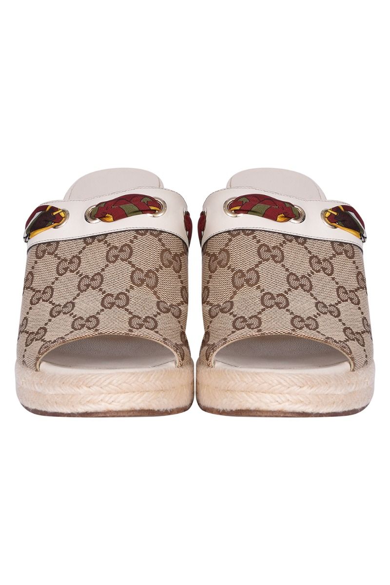 Gucci discount wedge slides