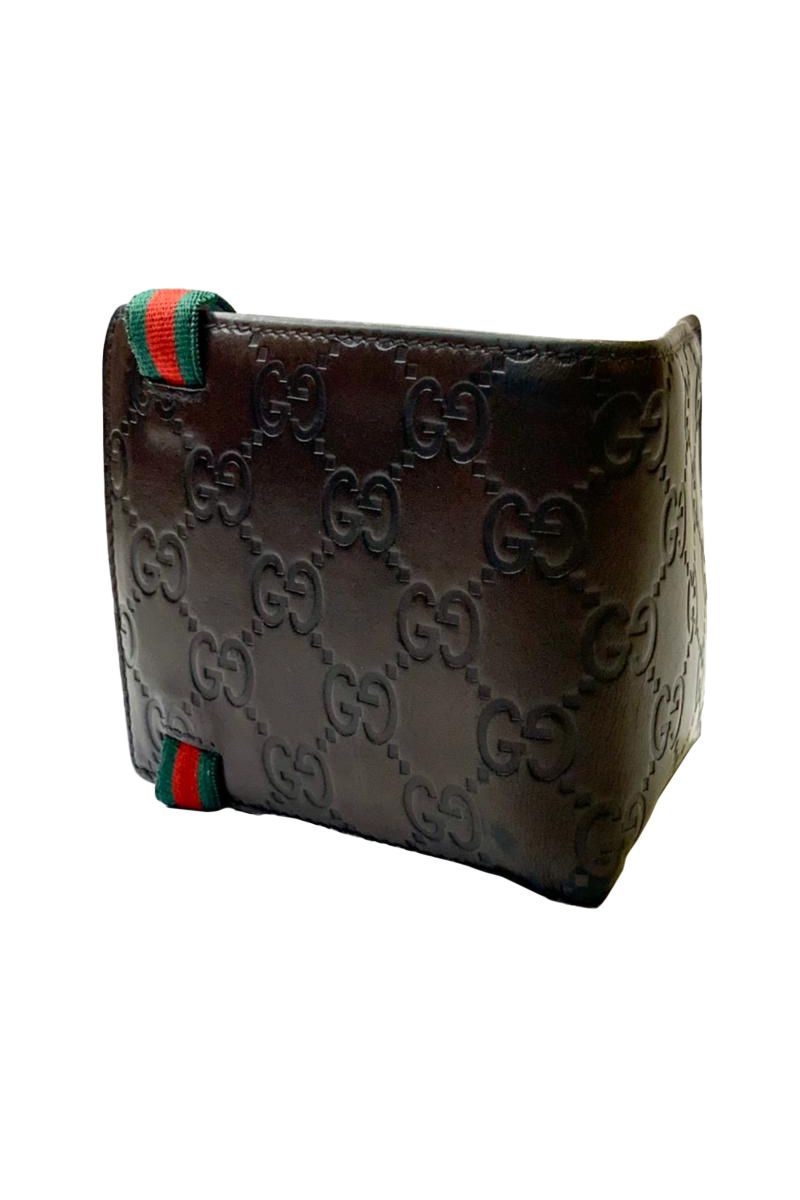 Gucci Gg Elastic Web Wallet