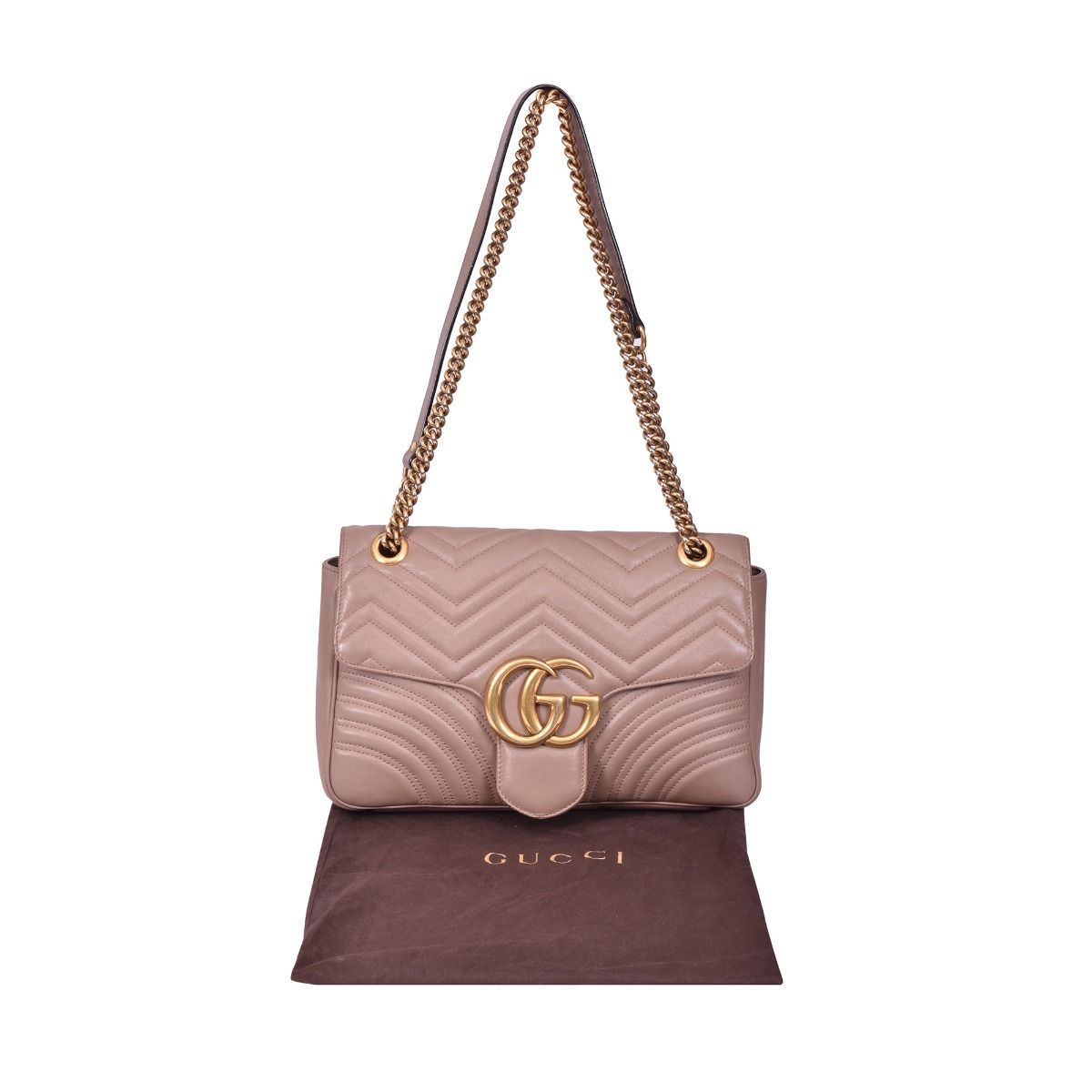 Gucci Gg Marmont Medium Matelasse Shoulder Bag