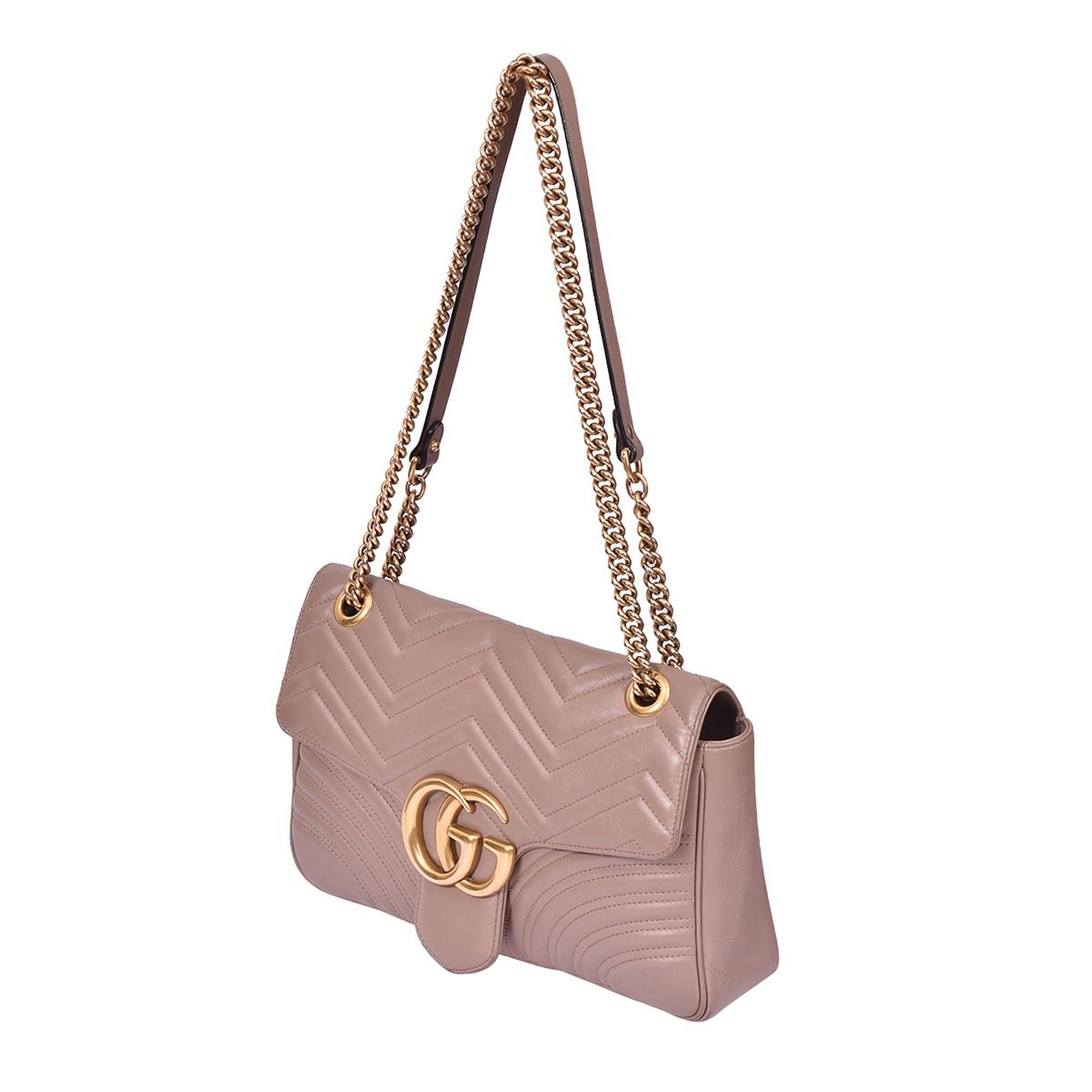 Medium gg marmont 2.0 hot sale matelassé leather shoulder bag