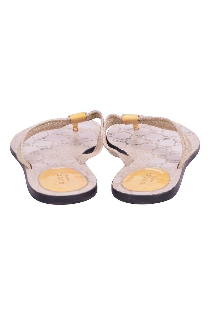 Gucci double best sale g slippers