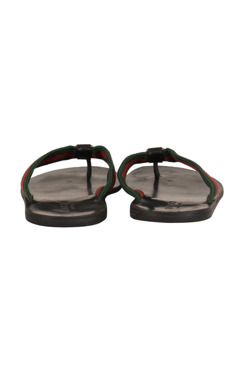 Gucci gg sale thong web sandal