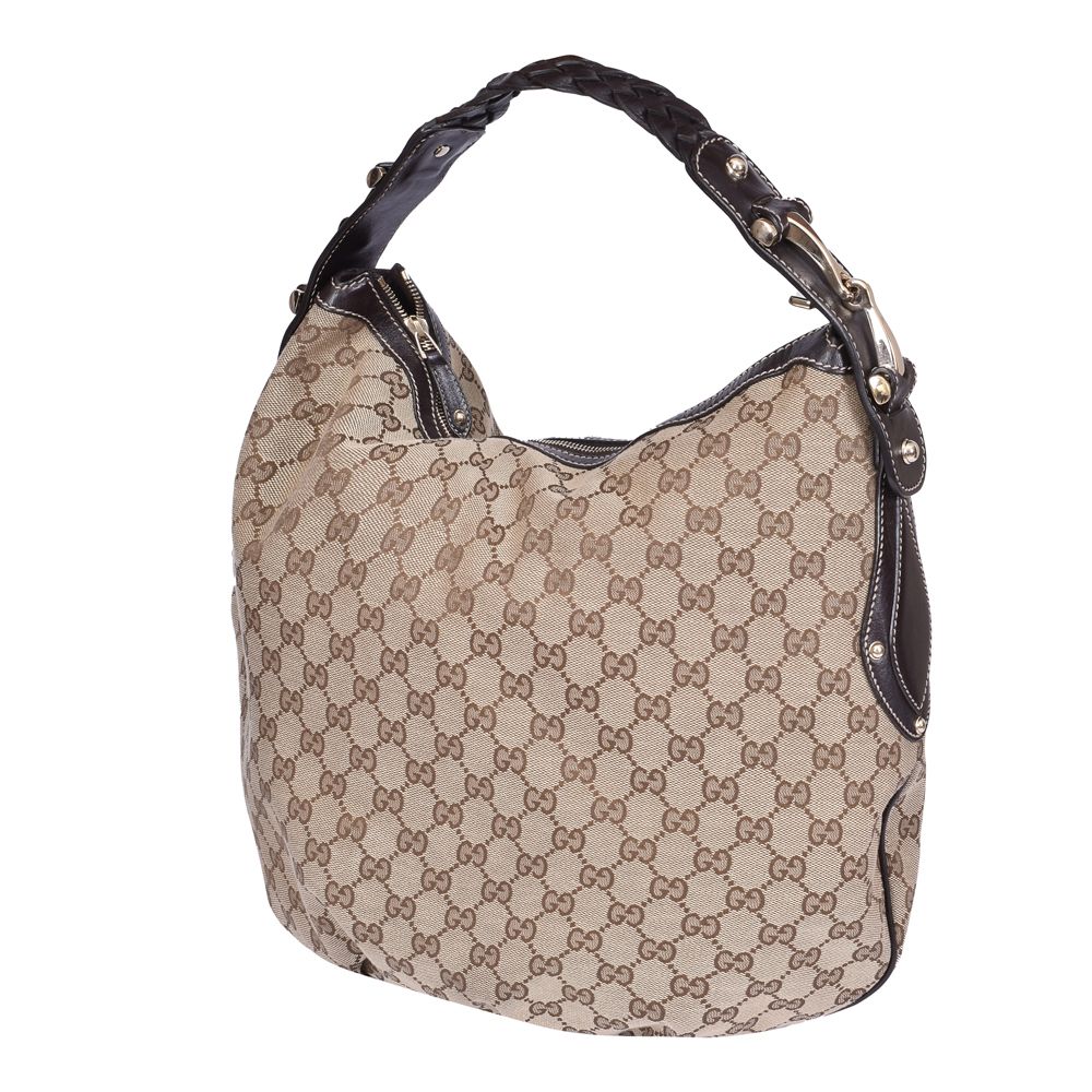 Gucci Monogram Pelham Hobo Bag