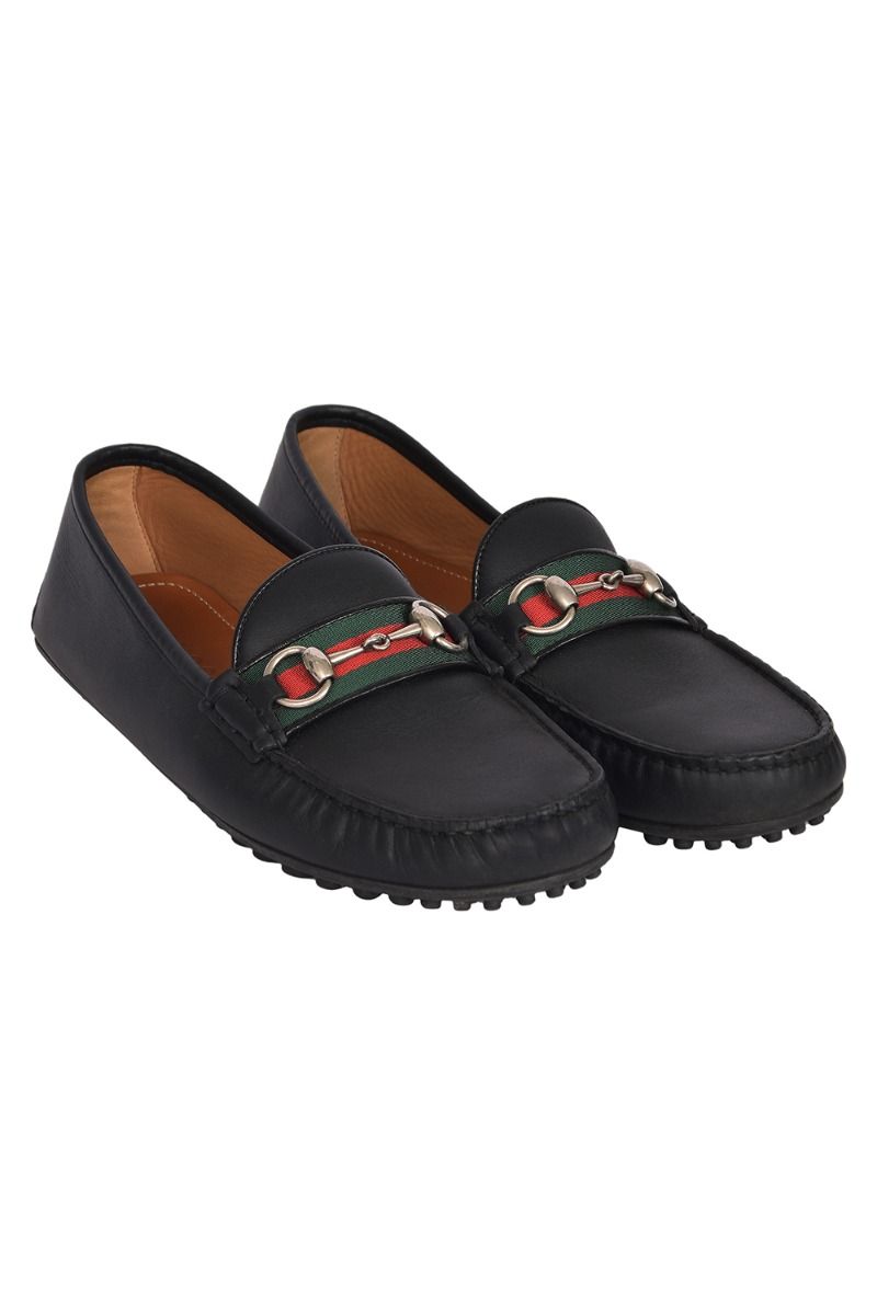 Gucci Signature Leather Loafers