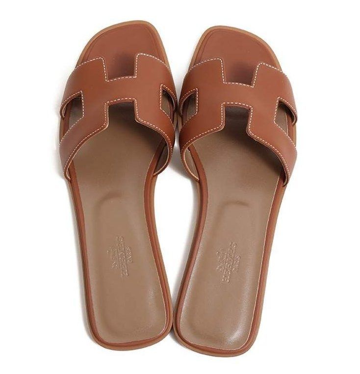 Hermes slippers female shop