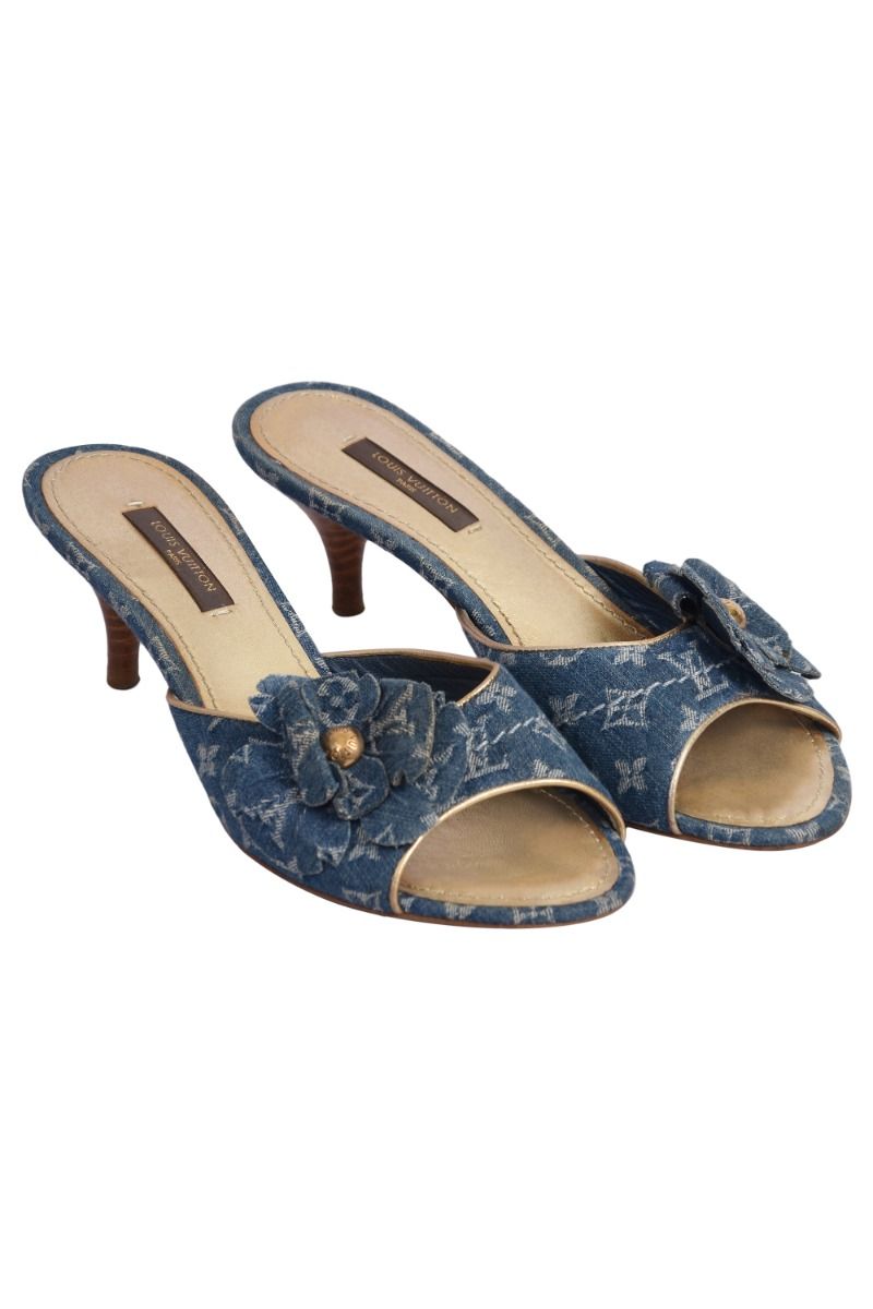 Louis vuitton deals blue sandals