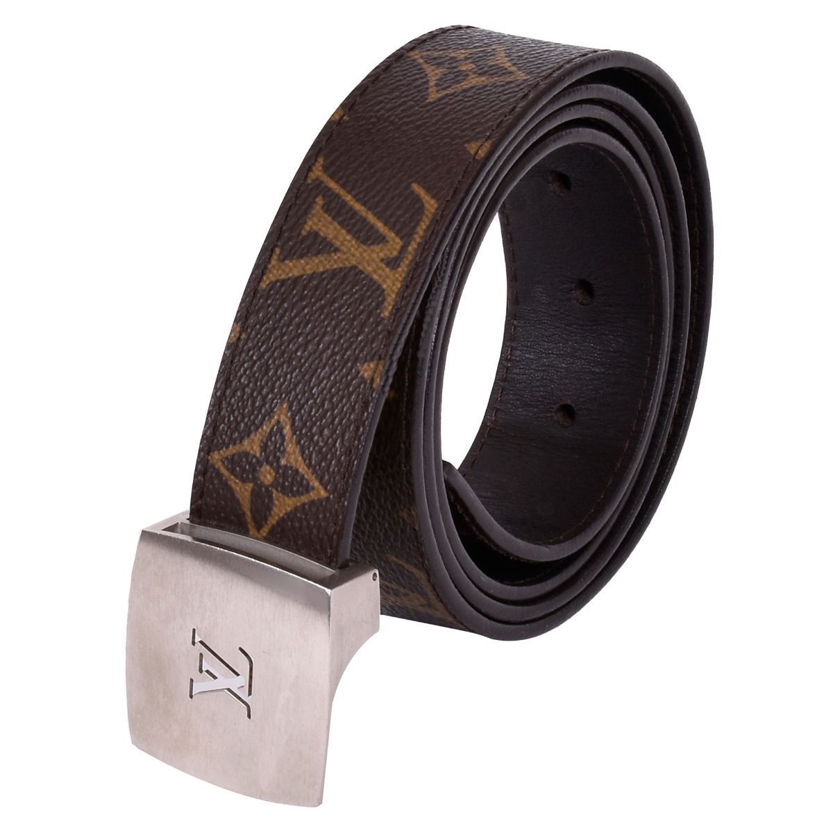 Louis Vuitton Monogram Double Buckle Belt - Farfetch
