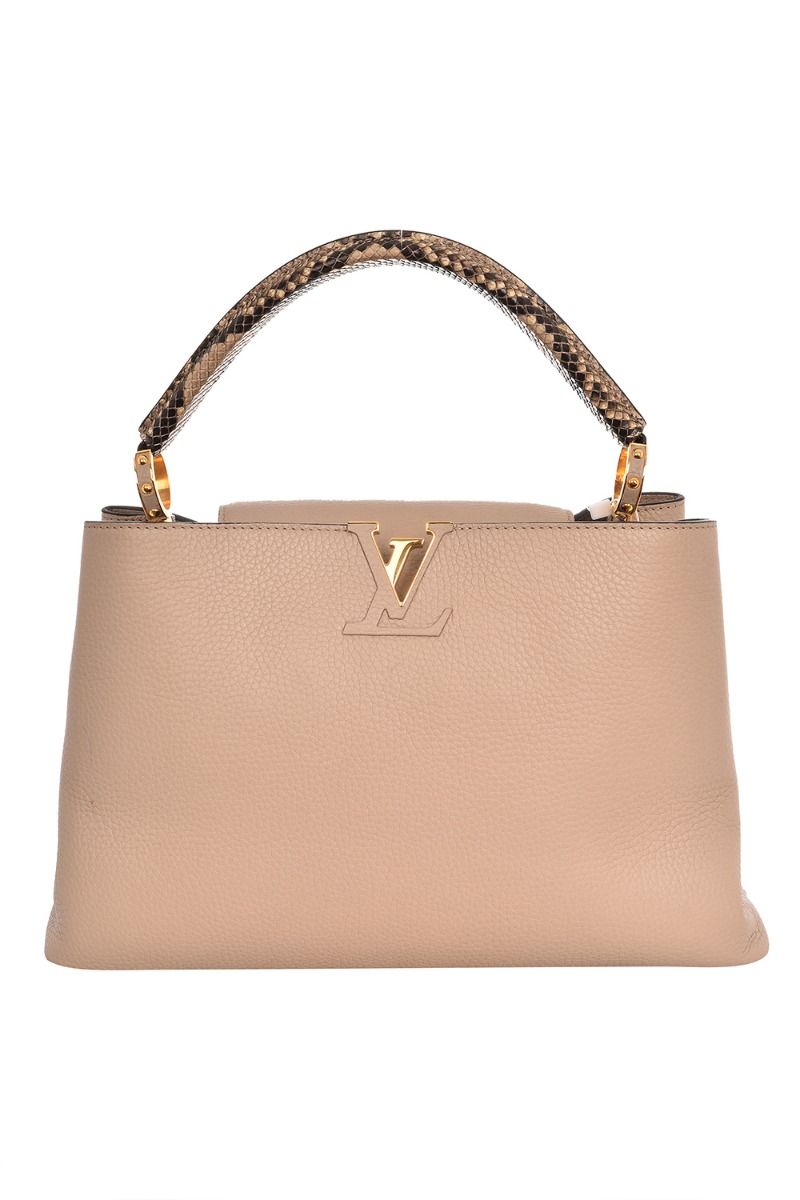 Louis Vuitton bag Capucines Rose Beige Leather | 3D model
