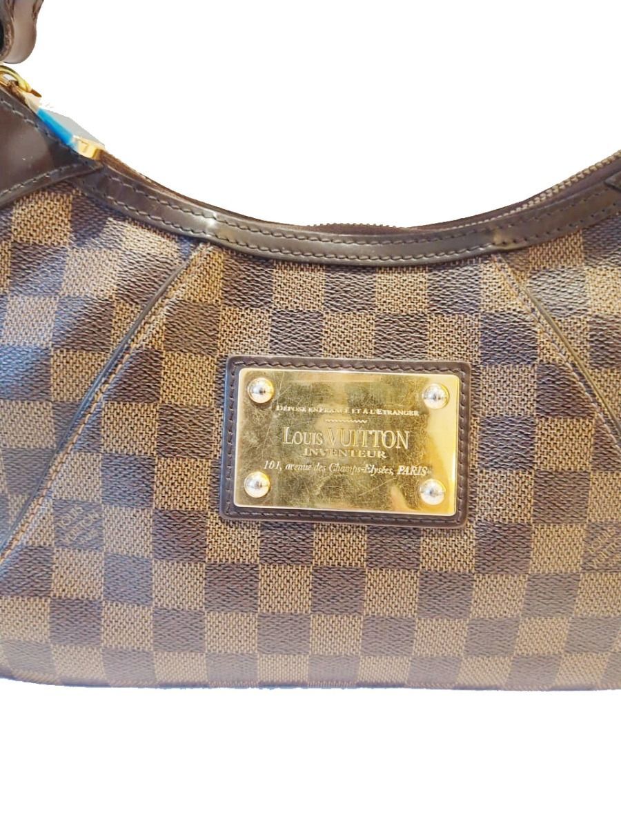 Brown Louis Vuitton Monogram Thames PM Shoulder Bag