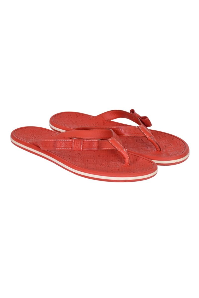 Louis Vuitton Mongram Flip Flops