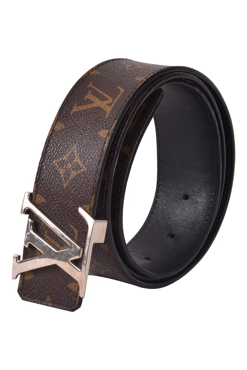 How to authenticate your Louis Vuitton brown monogram belt. (Authentic  belt) 