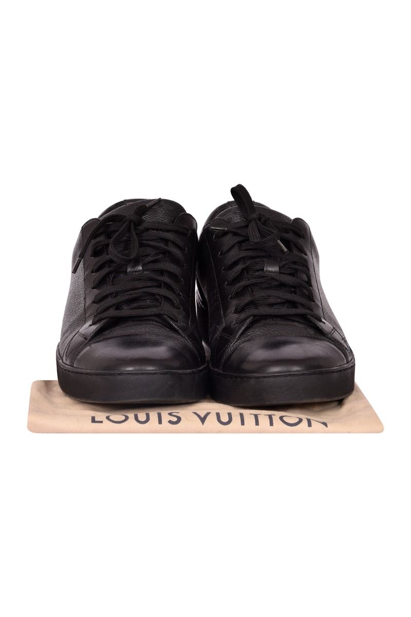 black louis vuitton sneakers