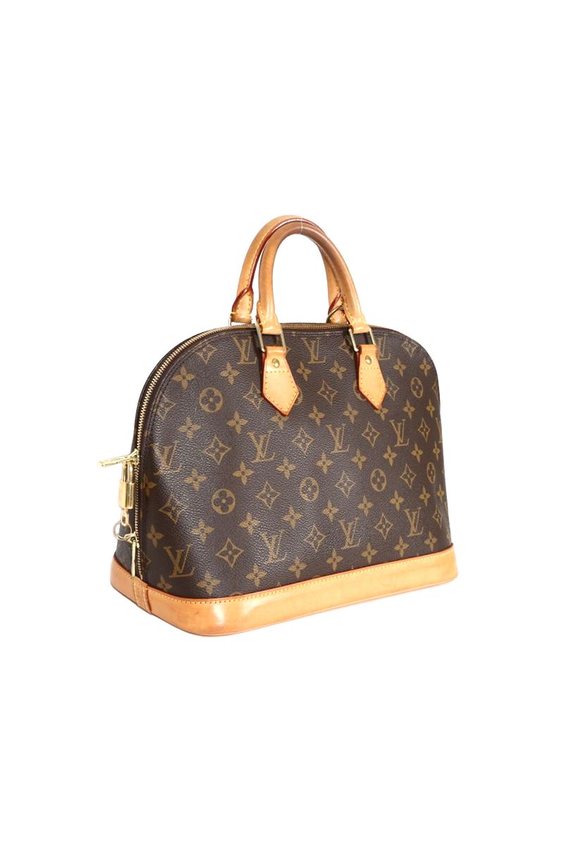 VERIFIED Louis Vuitton Monogram Triangle Sac Bag 