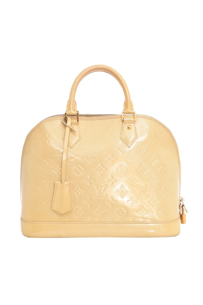 Used Louis Vuitton Alma Pm Brw/Pvc/Brw Bag