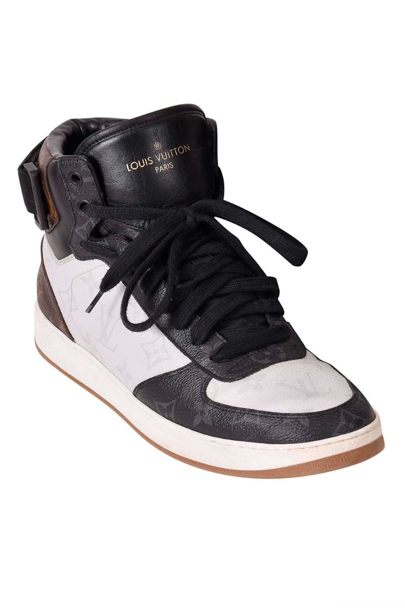 Louis Vuitton Monogram Rivoli Sneaker Boot, Brown, 11