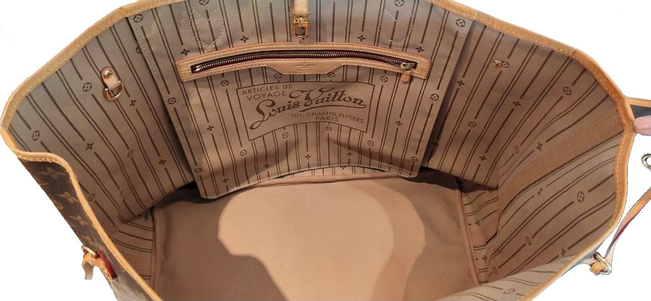 Louis Vuitton Monogram Neverfull Tote Bag