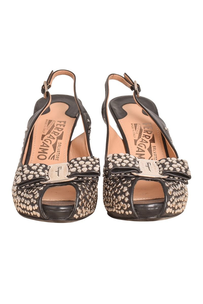 Salvatore ferragamo store wedge heels