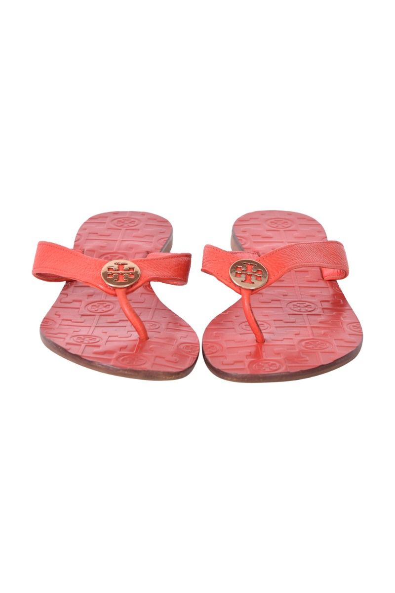 Tory Burch Logo Sandals