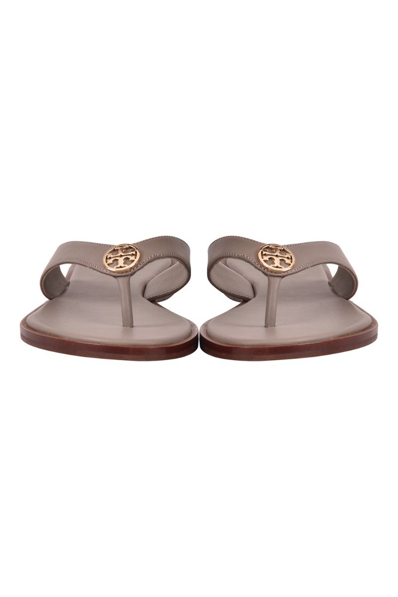 Tory Burch Logo Slippers