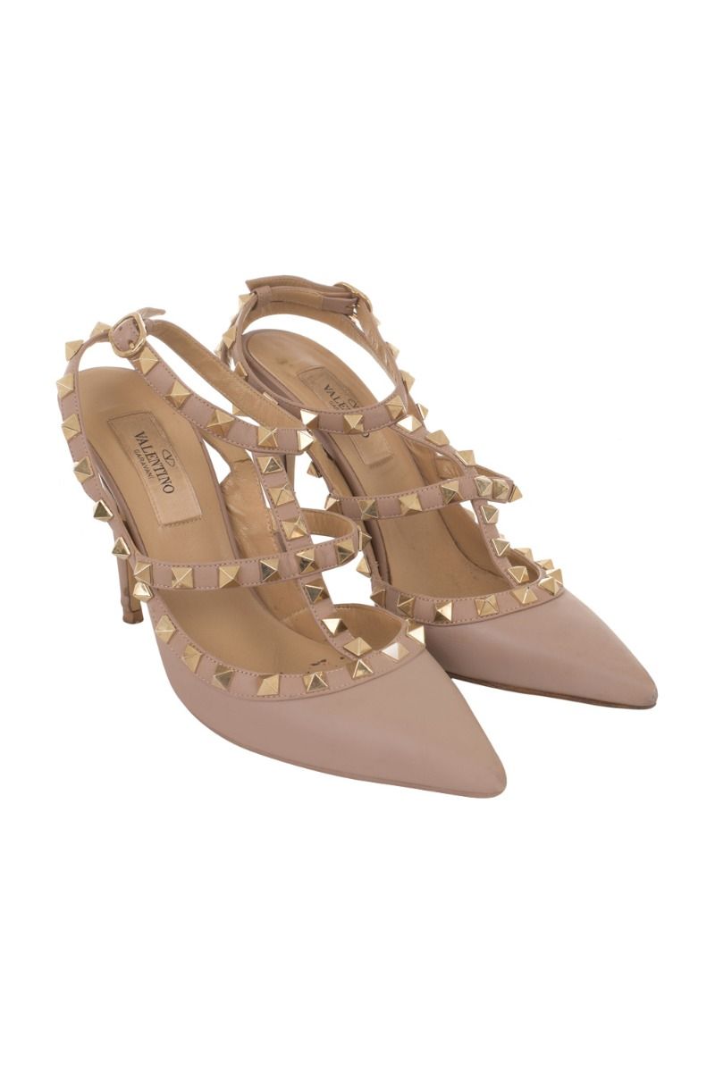 Valentino heels beige discount
