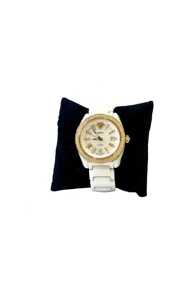 White online diamond versace