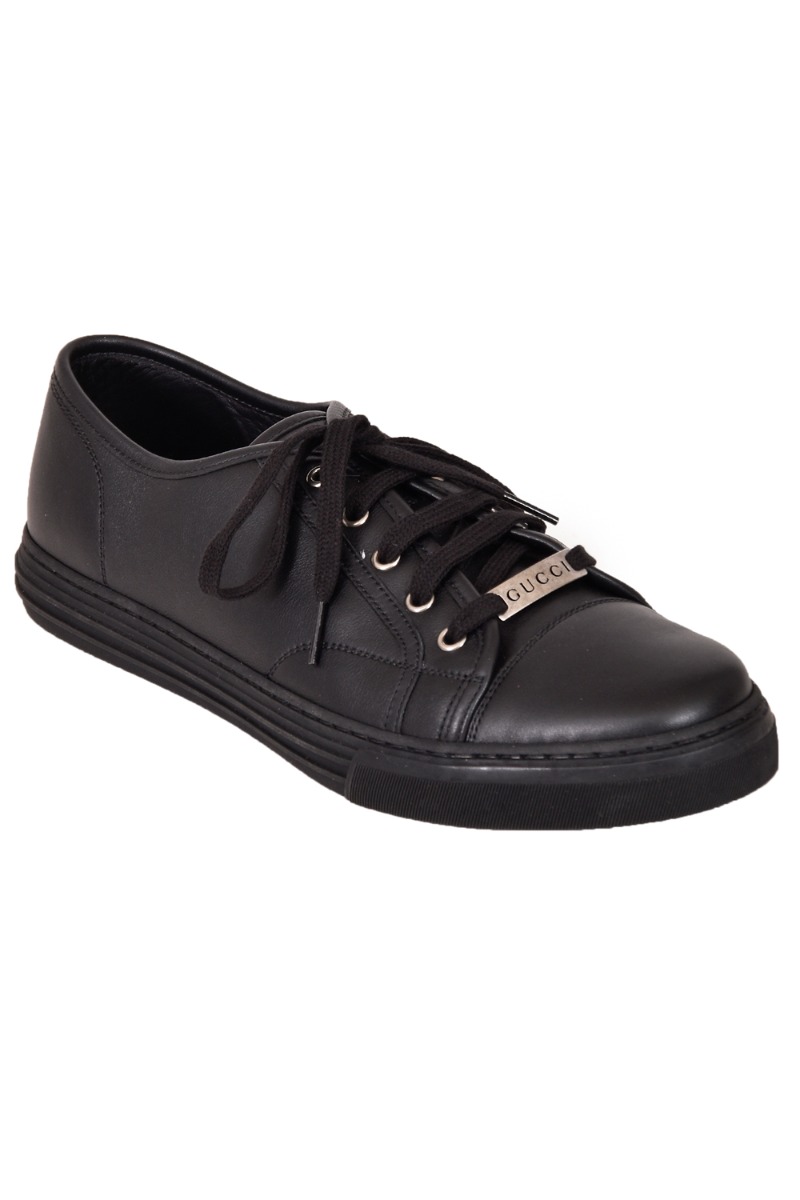 Gucci Menâ€™S Nappa Leather Low-Top Sneakers