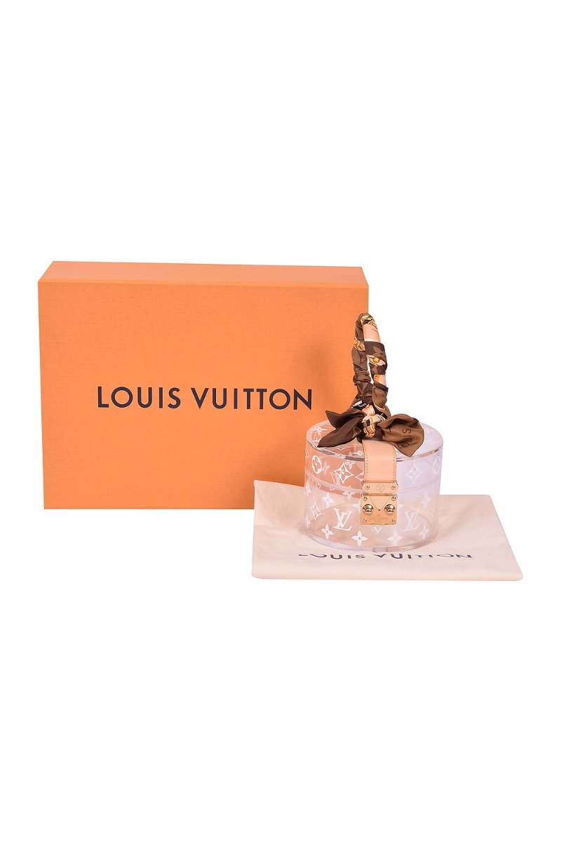 Louis Vuitton Transparent Plexiglass Box Scott – STYLISHTOP